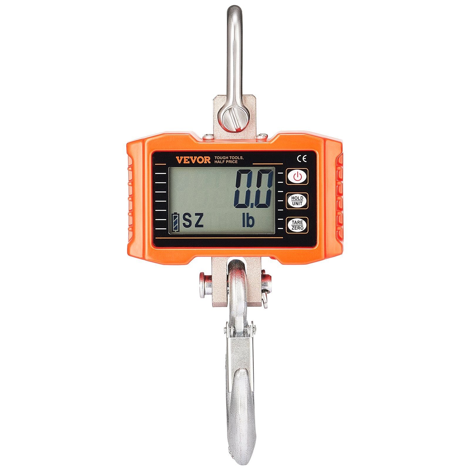 Digital Crane Scale, 2200 lbs/1000 kg, Industrial Heavy Duty Hanging Scale with Remote Control, Cast Aluminum V952-ZXDCZX200GYZ1AI1NV9
