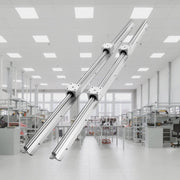 Linear Guide Rail Set, SBR12 1000mm, 2 PCS 39.4 in/1000 mm SBR12 Guide Rails and 4 PCS SBR12UU Slide Blocks, V952-ZXDGSBR12MM10S0WTV0