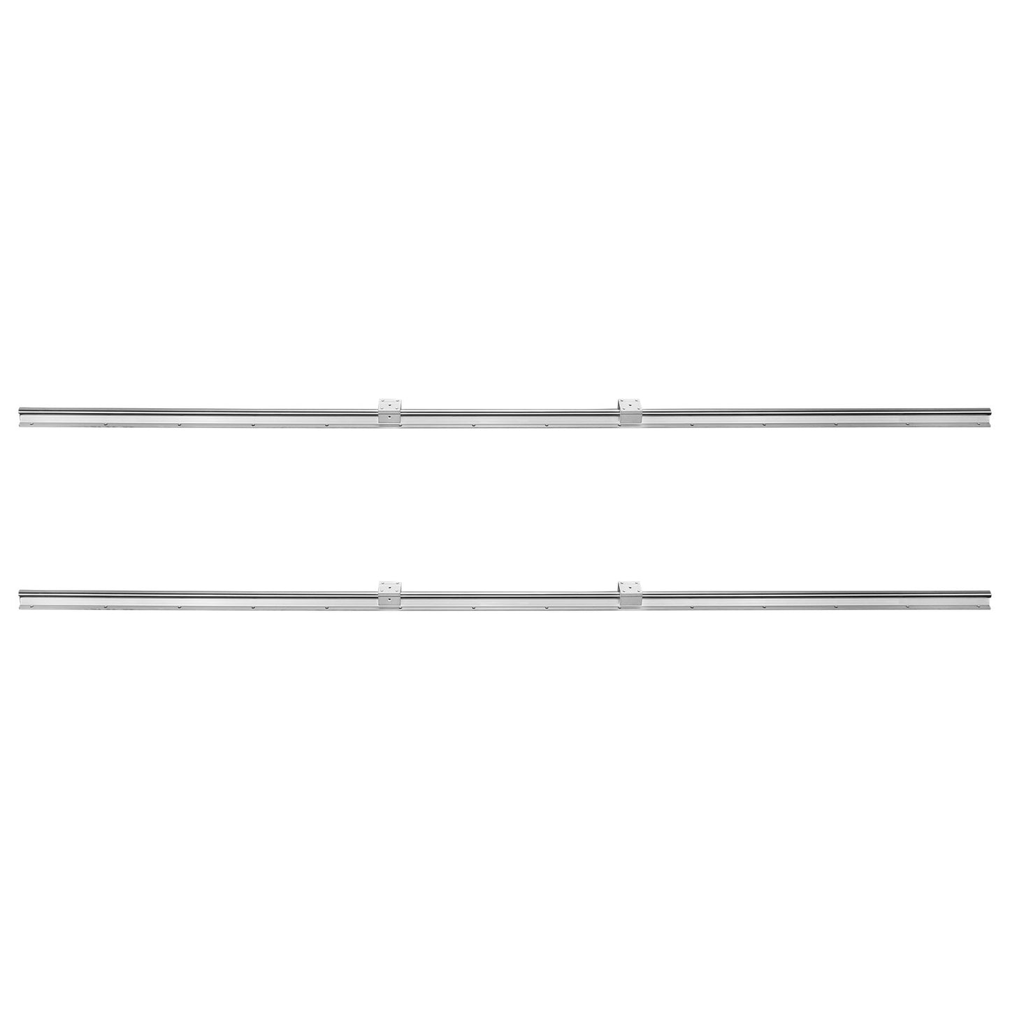 Linear Guide Rail Set, SBR16 2000mm, 2 PCS 78.7 in/2000 mm SBR16 Guide Rails and 4 PCS SBR16UU Slide Blocks, V952-ZXDGSBR16MM2011OMV0
