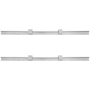 Linear Guide Rail Set, SBR20 1000mm, 2 PCS 39.4 in/1000 mm SBR20 Guide Rails and 4 PCS SBR20UU Slide Blocks, V952-ZXDGSBR20MM10PL6FV0