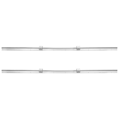 Linear Guide Rail Set, SBR20 1500mm, 2 PCS 59 in/1500 mm SBR20 Guide Rails and 4 PCS SBR20UU Slide Blocks, V952-ZXDGSBR20MM15WNLNV0