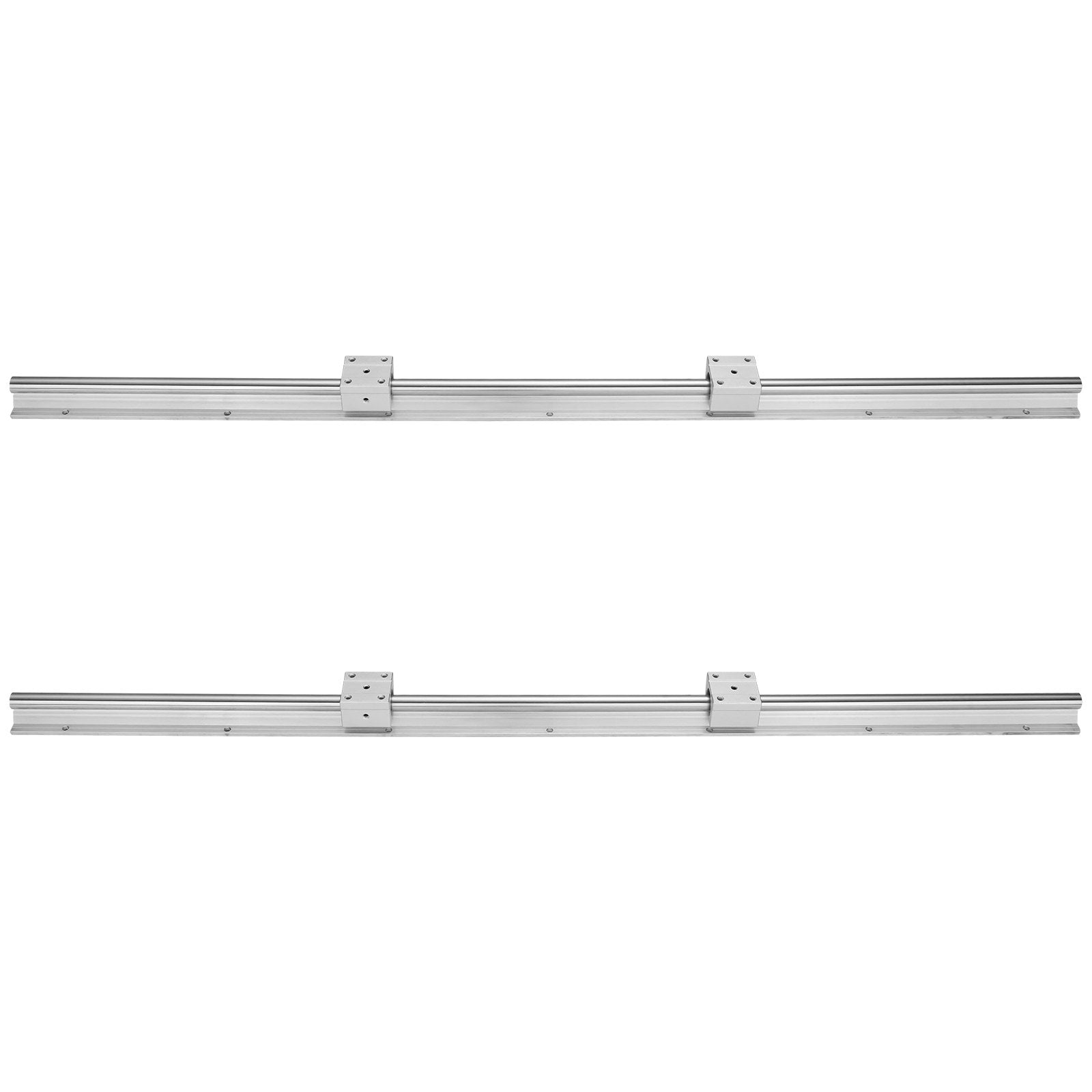 Linear Guide Rail Set, SBR20 800mm, 2 PCS 31.5 in/800 mm SBR20 Guide Rails and 4 PCS SBR20UU Slide Blocks, V952-ZXDGSBR2800MMZ0CIV0