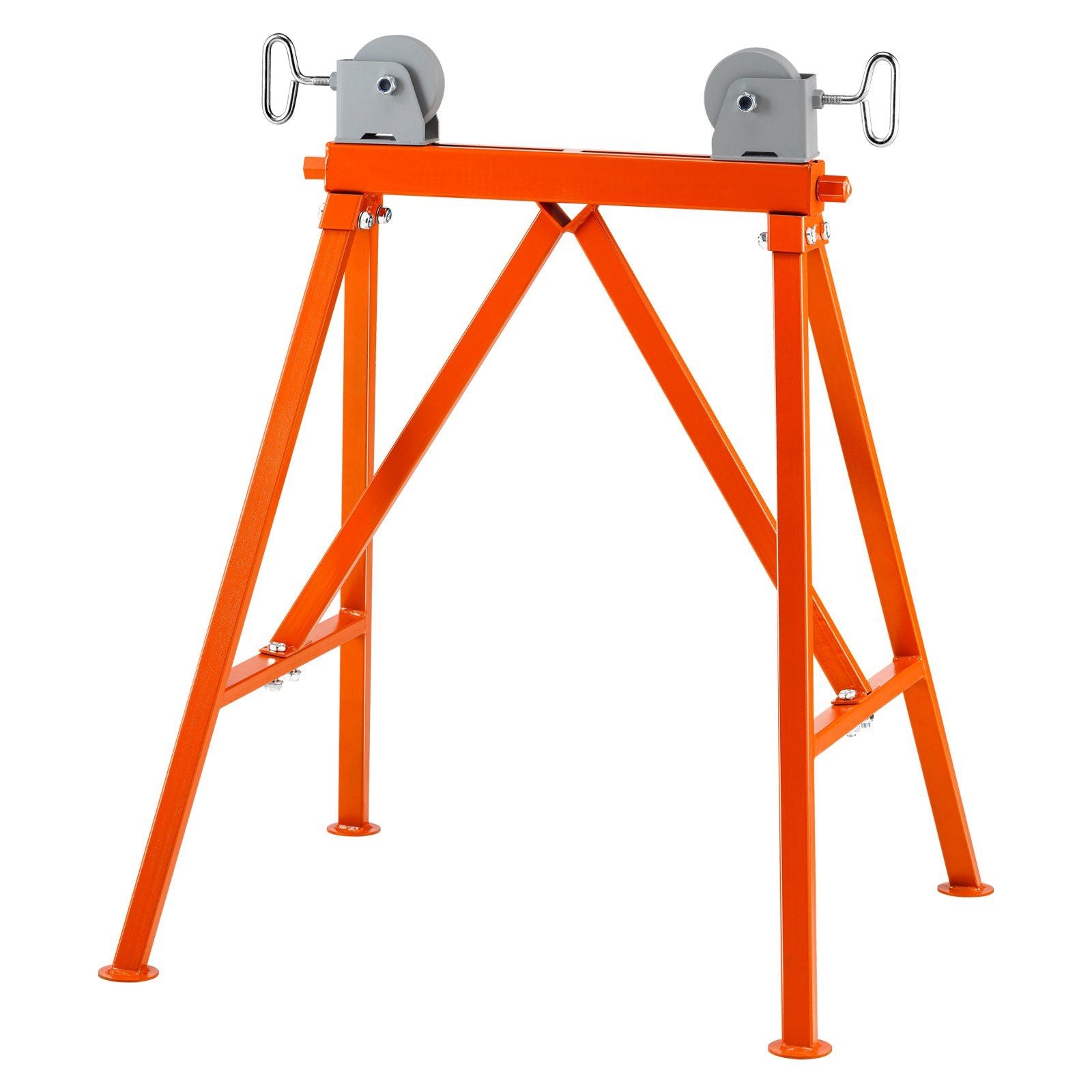 Pipe Stand with Roller Head 2500 LBS Load for 2-36 inches Pipes 45# Steel V952-ZXGDZCZJ35YCQ3B2SV0