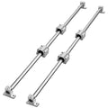 Linear Guide Rail Set, SFC20 1200mm, 2 PCS 47.2 in/1200 mm SFC20 Guide Rails 4 PCS SC20 Slide Blocks 4 PCS V952-ZXH20MM1200MM30G9V0