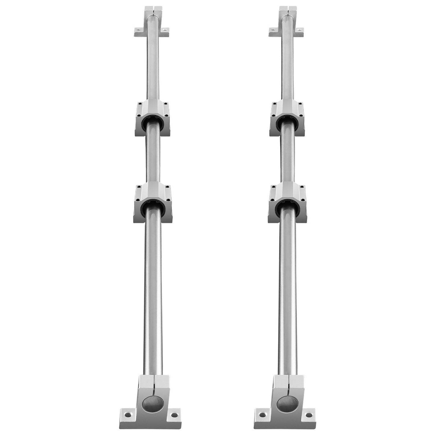 Linear Guide Rail Set, SFC20 1200mm, 2 PCS 47.2 in/1200 mm SFC20 Guide Rails 4 PCS SC20 Slide Blocks 4 PCS V952-ZXH20MM1200MM30G9V0