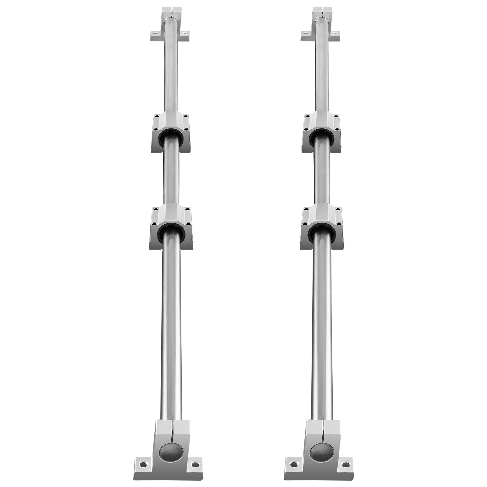 Linear Guide Rail Set, SFC20 1200mm, 2 PCS 47.2 in/1200 mm SFC20 Guide Rails 4 PCS SC20 Slide Blocks 4 PCS V952-ZXH20MM1200MM30G9V0