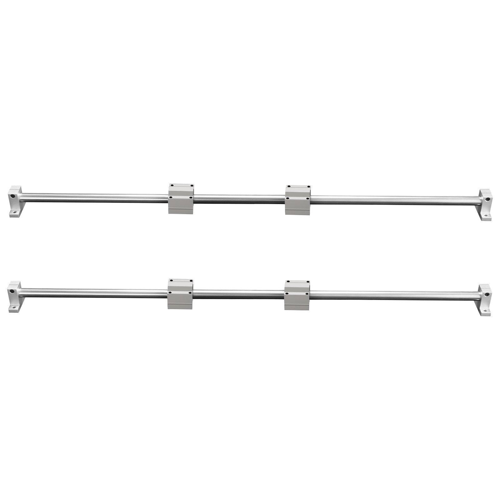 Linear Guide Rail Set, SFC20 1200mm, 2 PCS 47.2 in/1200 mm SFC20 Guide Rails 4 PCS SC20 Slide Blocks 4 PCS V952-ZXH20MM1200MM30G9V0