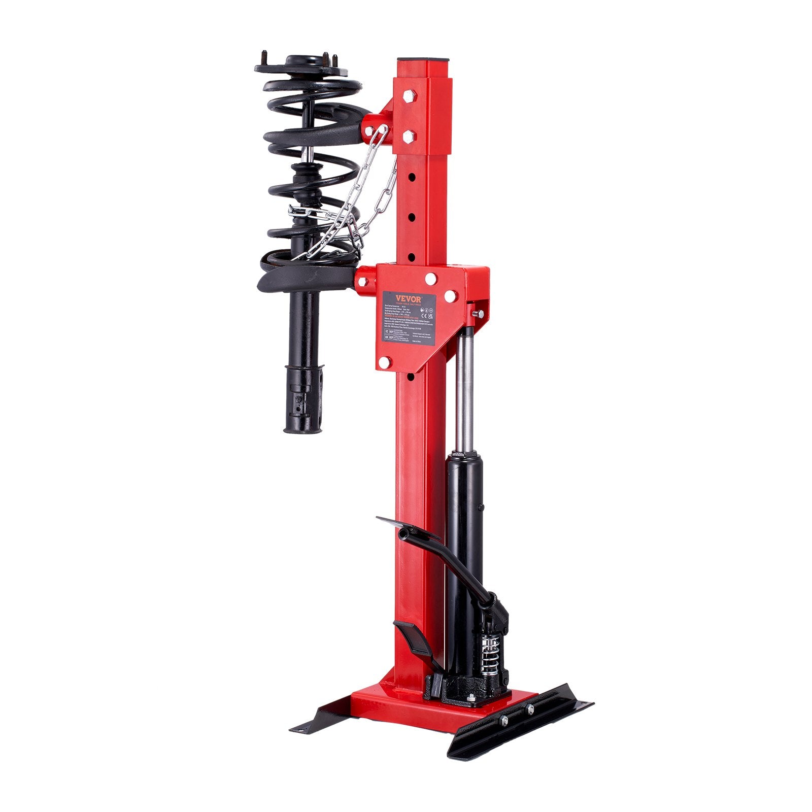 Strut Spring Compressor, 4.5 Ton/9920 LBS Hydraulic Jack Capacity, 1 Ton Rated Compression Force, Auto Strut V952-ZXJZDHCZQJTYYH9F2V0