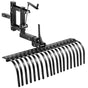 106.7cm Tow Behind Landscape Rake, 3-Point Lawn Rock Rake with Blade & Lift Lever, Fit Category 1 ATVs UTVs V952-ZXSCJ42INCHYATJQA001V0