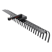 Tow Behind Landscape Rake, 1.5m Tow Dethatcher with 21 Steel Coil Tines, Lawn Dethatcher Rake Attaches to V952-ZXSCJ60BDSDLG2B3EV0