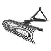 Tow Behind Dethatcher, 1.8m Tow Dethatcher with 36 Steel Tines, 3-Point Lawn Dethatcher Rake with Attachments V952-ZXSCJ72DSDLJ73TTAV0