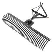 Tow Behind Dethatcher, 1.8m Tow Dethatcher with 36 Steel Tines, 3-Point Lawn Dethatcher Rake with Attachments V952-ZXSCJ72DSDLJ73TTAV0