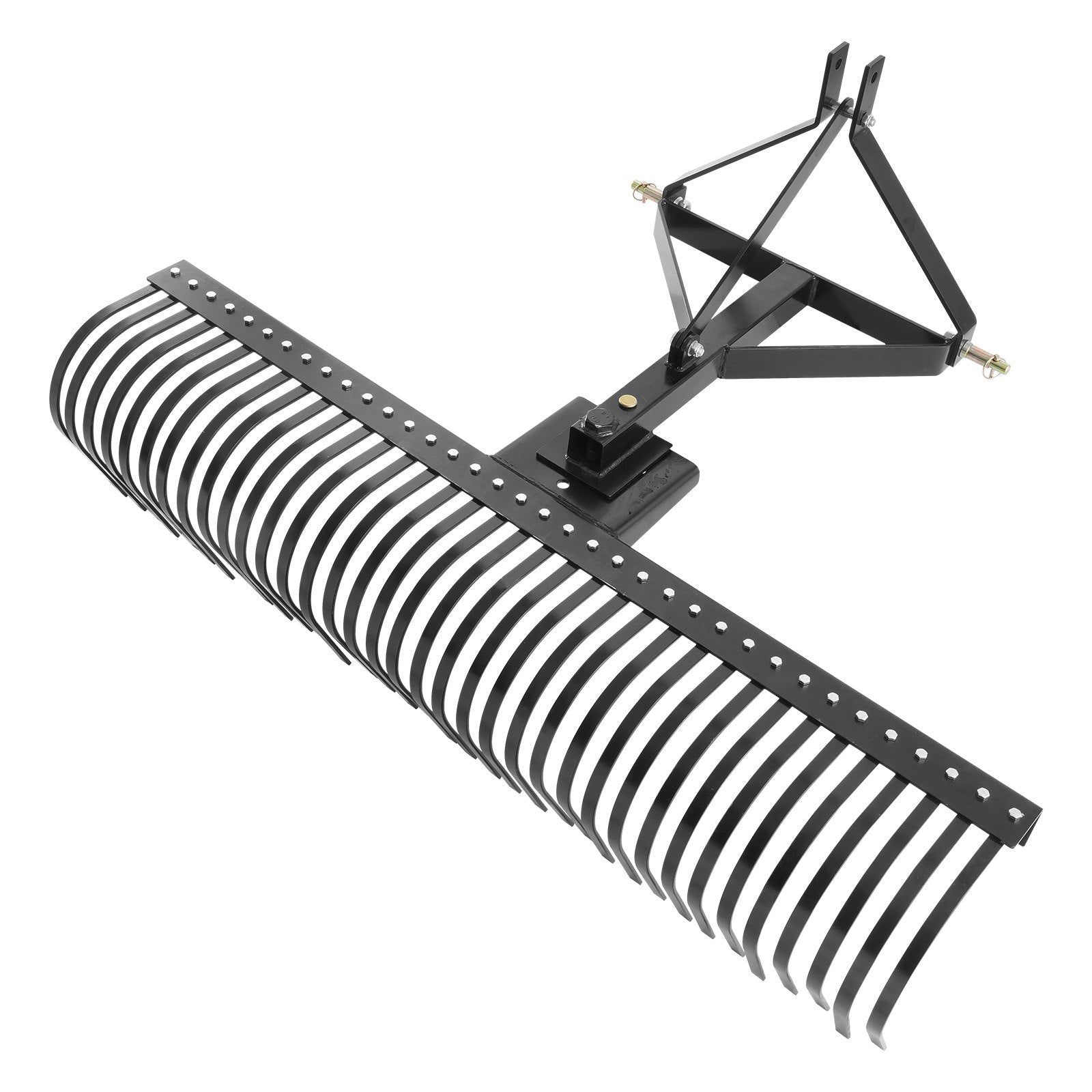 Tow Behind Dethatcher, 1.8m Tow Dethatcher with 36 Steel Tines, 3-Point Lawn Dethatcher Rake with Attachments V952-ZXSCJ72DSDLJ73TTAV0