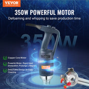 Commercial Immersion Blender 350W Heavy Duty Hand Mixer for Soup Sauces V952-ZXSCJBQ350WB371FZV3