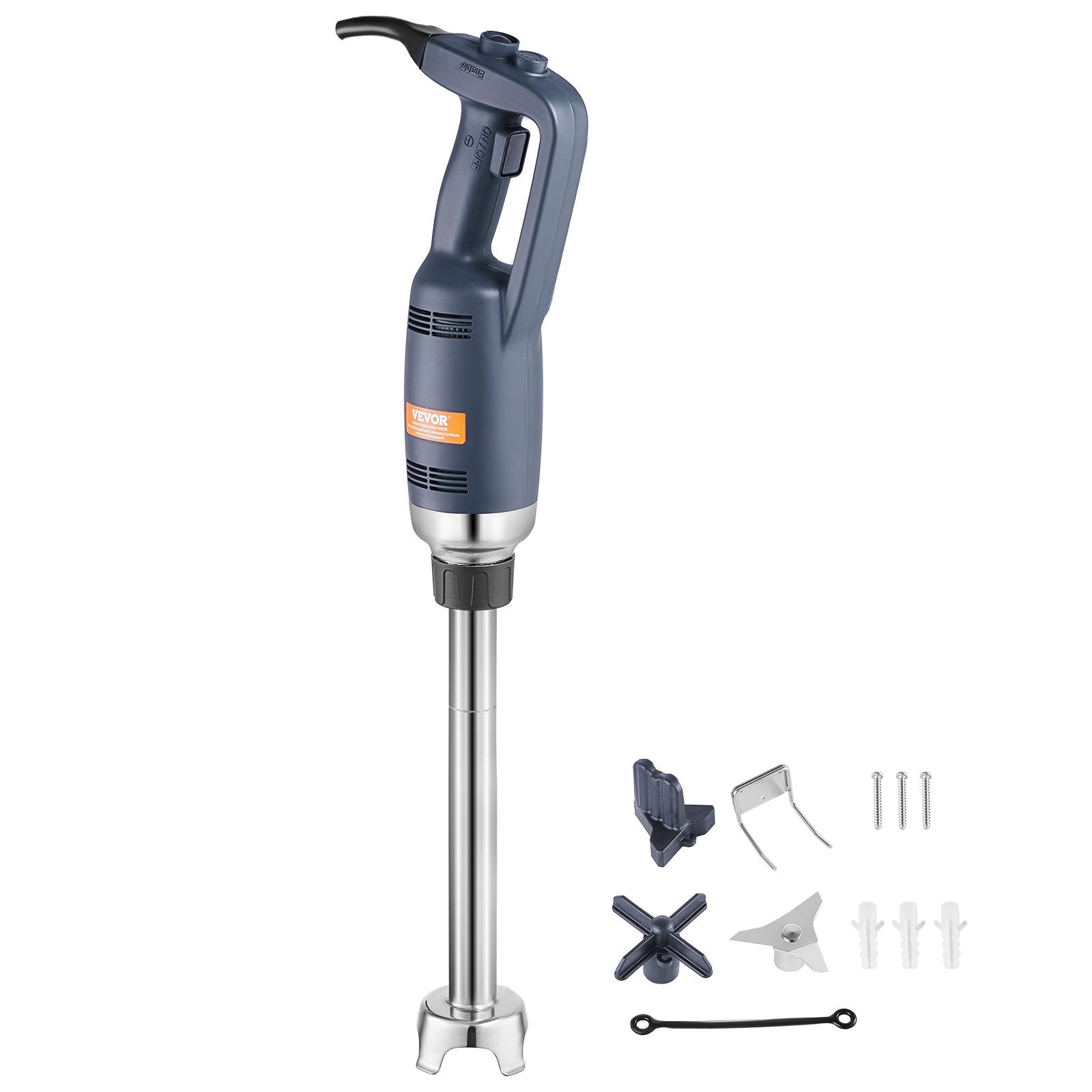 Commercial Immersion Blender 350W Heavy Duty Hand Mixer for Soup Sauces V952-ZXSCJBQ350WB371FZV3
