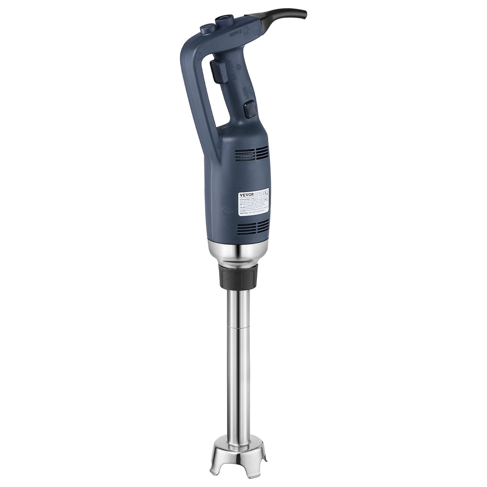 Commercial Immersion Blender, 350W Heavy Duty Hand Mixer, 12 inch Stepless Variable Speed Mixer with V952-ZXSCJBQ350WBFMXPAV3