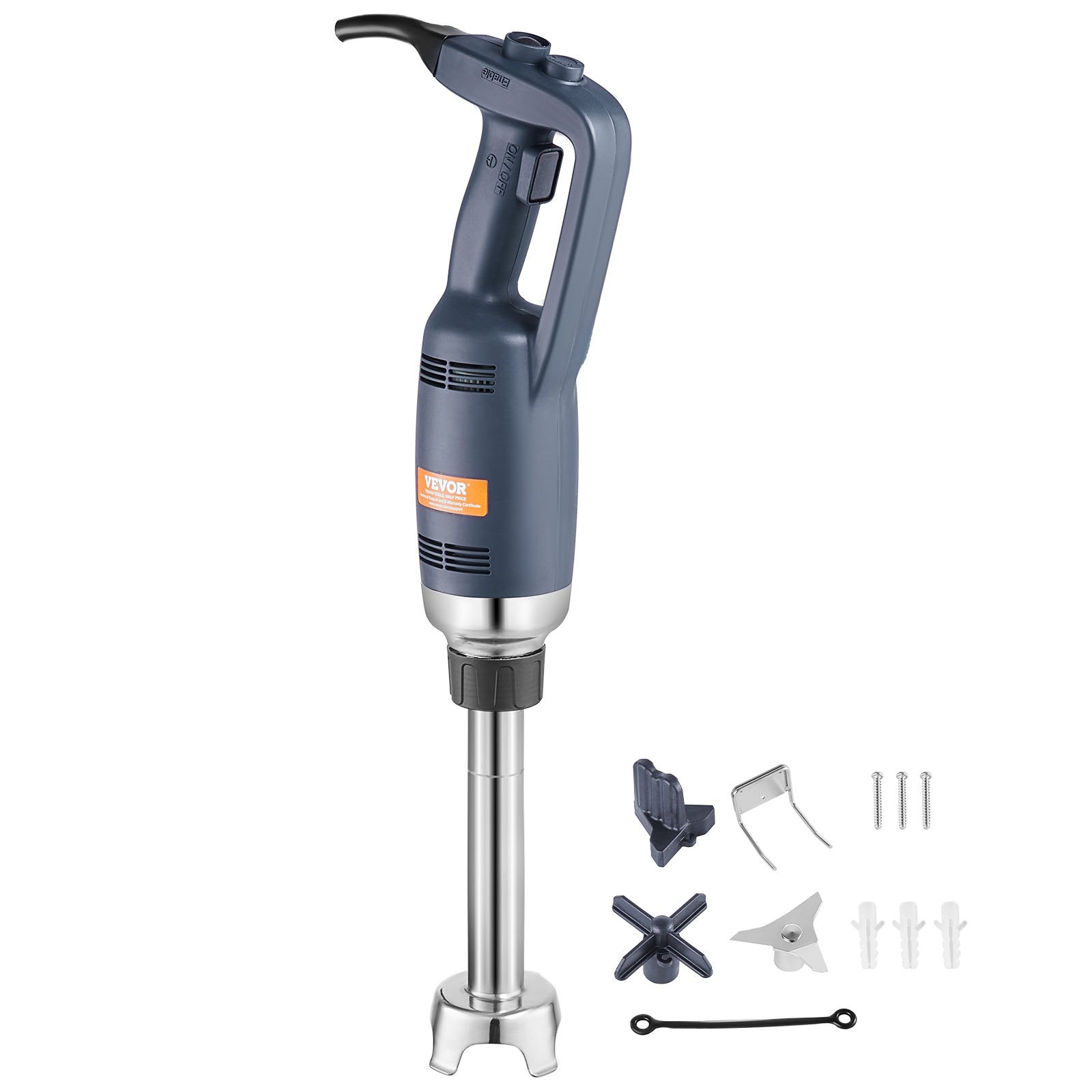 Commercial Immersion Blender 350W Heavy Duty Hand Mixer for Soup Sauces V952-ZXSCJBQ350WBTBCTVV3