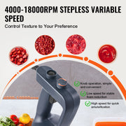 Commercial Immersion Blender 500W Heavy Duty Hand Mixer for Soup Sauces V952-ZXSCJBQ500WBHM0FZV3