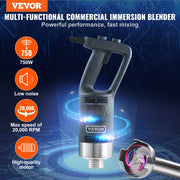 Commercial Immersion Blender Heavy Duty Hand Mixer 750W Variable Speed V952-ZXSCJBQYCBSDJM9WCV3