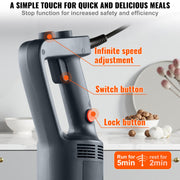 Commercial Immersion Blender Heavy Duty Hand Mixer 750W Variable Speed V952-ZXSCJBQYCBSDJM9WCV3