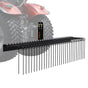 Tow Behind Landscape Rake, 1.8m Tow Dethatcher with 32 Steel Tines, Lawn Dethatcher Rake Attaches to Category V952-ZXSCJDHC72BDGLRVMV0