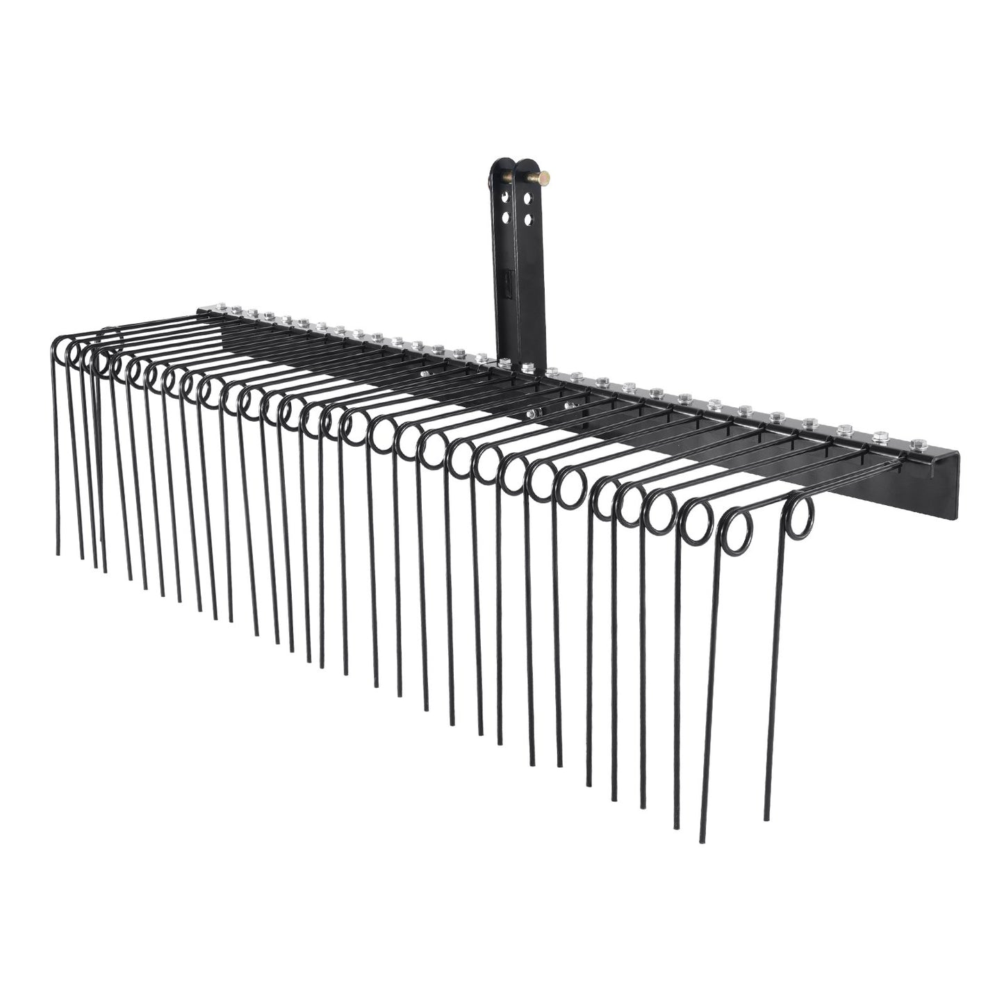 Tow Behind Landscape Rake, 1.8m Tow Dethatcher with 32 Steel Tines, Lawn Dethatcher Rake Attaches to Category V952-ZXSCJDHC72BDGLRVMV0
