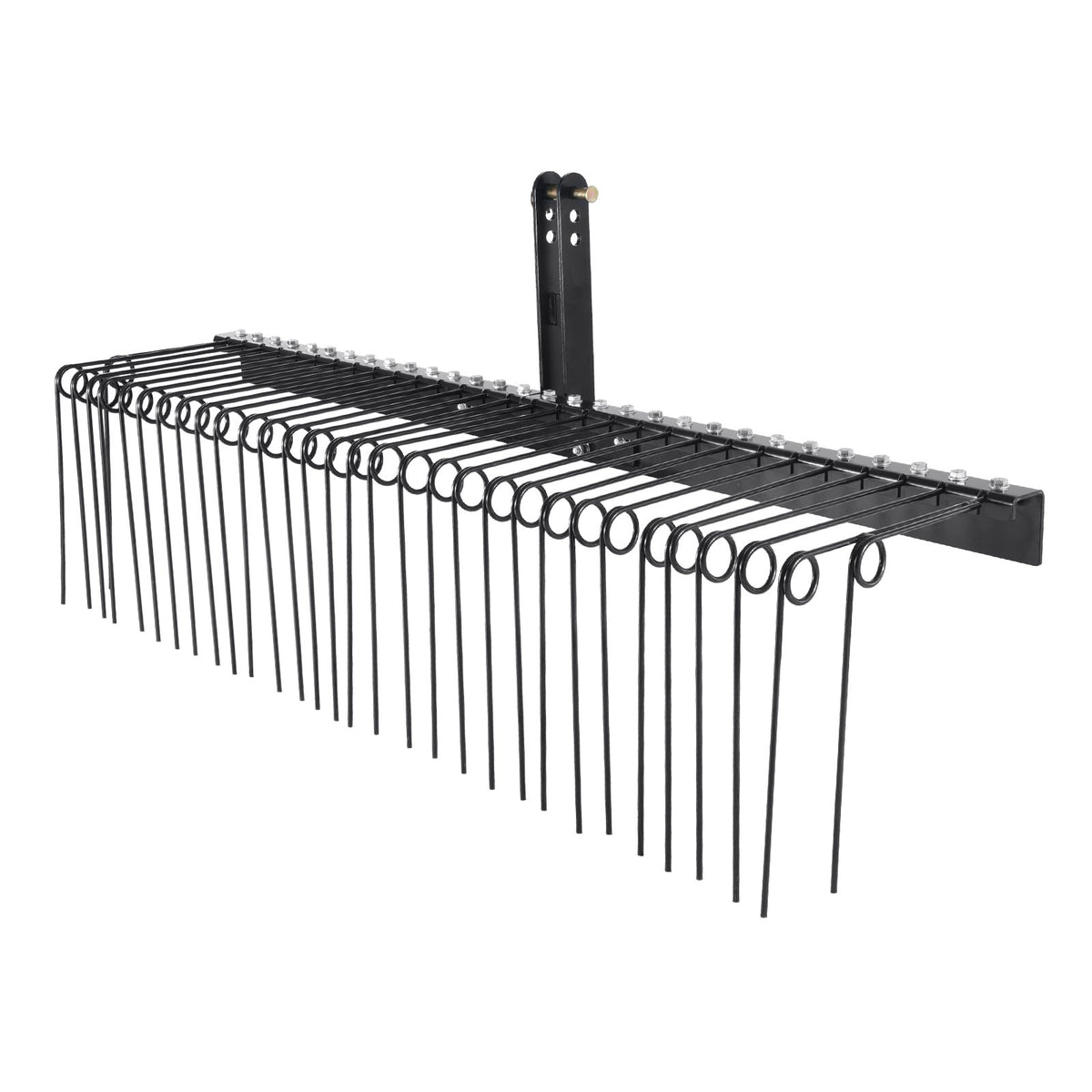 Tow Behind Landscape Rake, 1.8m Tow Dethatcher with 32 Steel Tines, Lawn Dethatcher Rake Attaches to Category V952-ZXSCJDHC72BDGLRVMV0