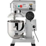 Professional Kitchen Mixer, 10Qt Capacity with Timer, 450W Stainless Steel Bowl Durable Electric Mixer for V952-ZXSPJBJ10QT5ZC2CUV3