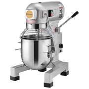 Commercial Food Mixer, 10L Commercial Stand Mixer with 3 Adjustable Speeds, 550W Dough Mixer with Stainless V952-ZXSPJBJ10QT66CB89V3