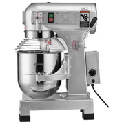 Commercial Food Mixer, 10L Commercial Stand Mixer with 3 Adjustable Speeds, 550W Dough Mixer with Stainless V952-ZXSPJBJ10QT66CB89V3