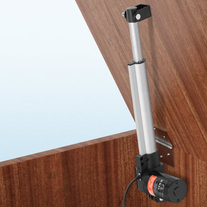 Linear Actuator 12V, 10 Inch Heavy Duty 1320lbs/6000N Linear Actuator, 0.19"/s Linear Motion Actuator with V952-ZXXXZXQ10INCWHX80V9