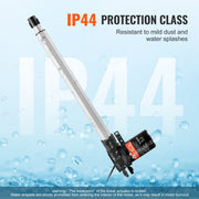 Linear Actuator 12V, 16 Inch Heavy Duty 1320lbs/6000N Linear Actuator, 0.19"/s Linear Motion Actuator with V952-ZXXXZXQ16INCQT0AUV9