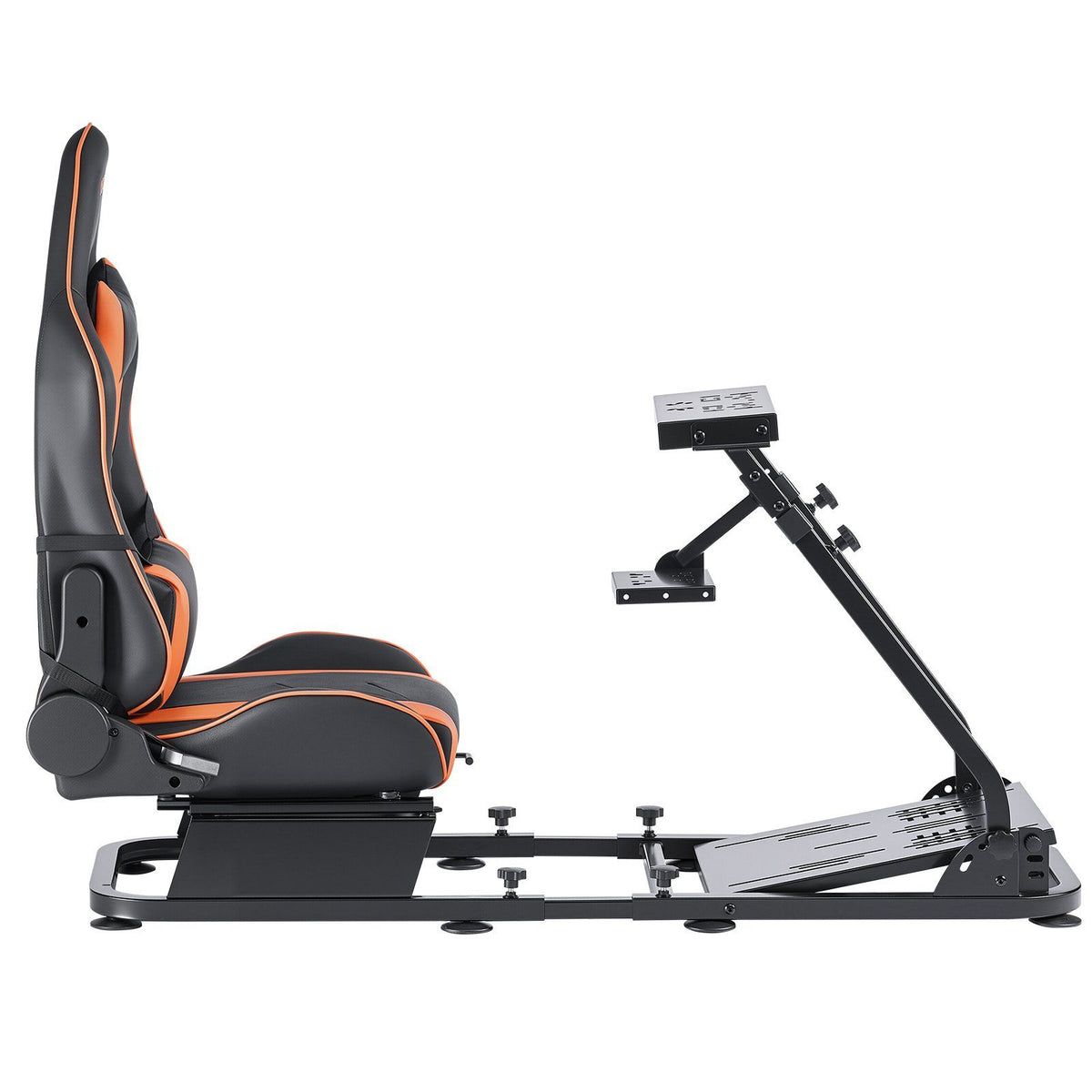 Racing Wheel Stand, Heavy-Duty Simulator Cockpit Steering Stand with Dual-Rail Dual-Arm, Fit Logitech V952-ZXZCSGSBWXSQX8MP1001V0