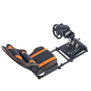 Racing Wheel Stand, Heavy-Duty Simulator Cockpit Steering Stand with Dual-Rail Dual-Arm, Fit Logitech V952-ZXZCSGSBWXSQX8MP1001V0