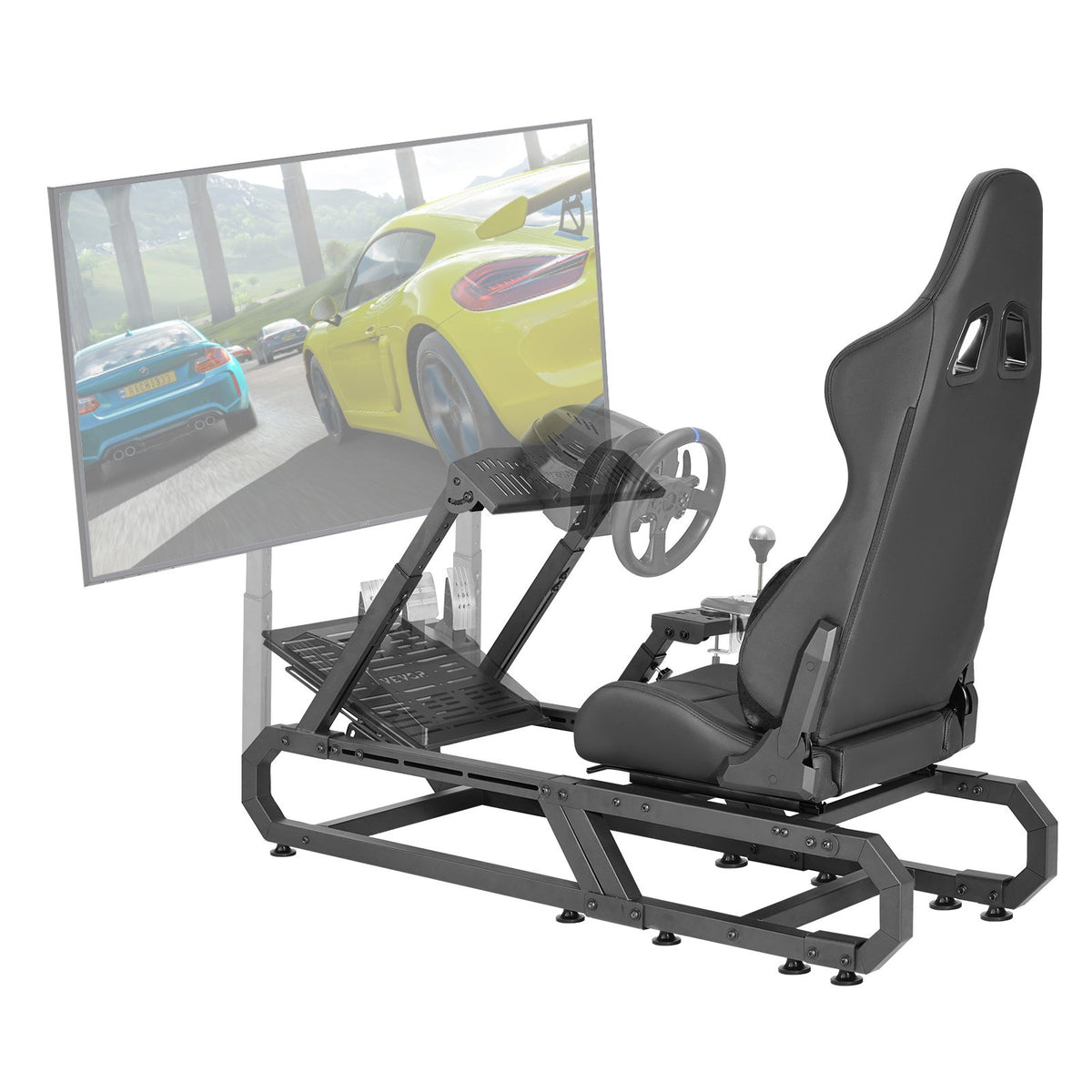 Heavy Duty Racing Wheel Stand for Logitech G923/G920/G29 Max330LBS Compact V952-ZXZCXKXHBKZD9MKRTV0