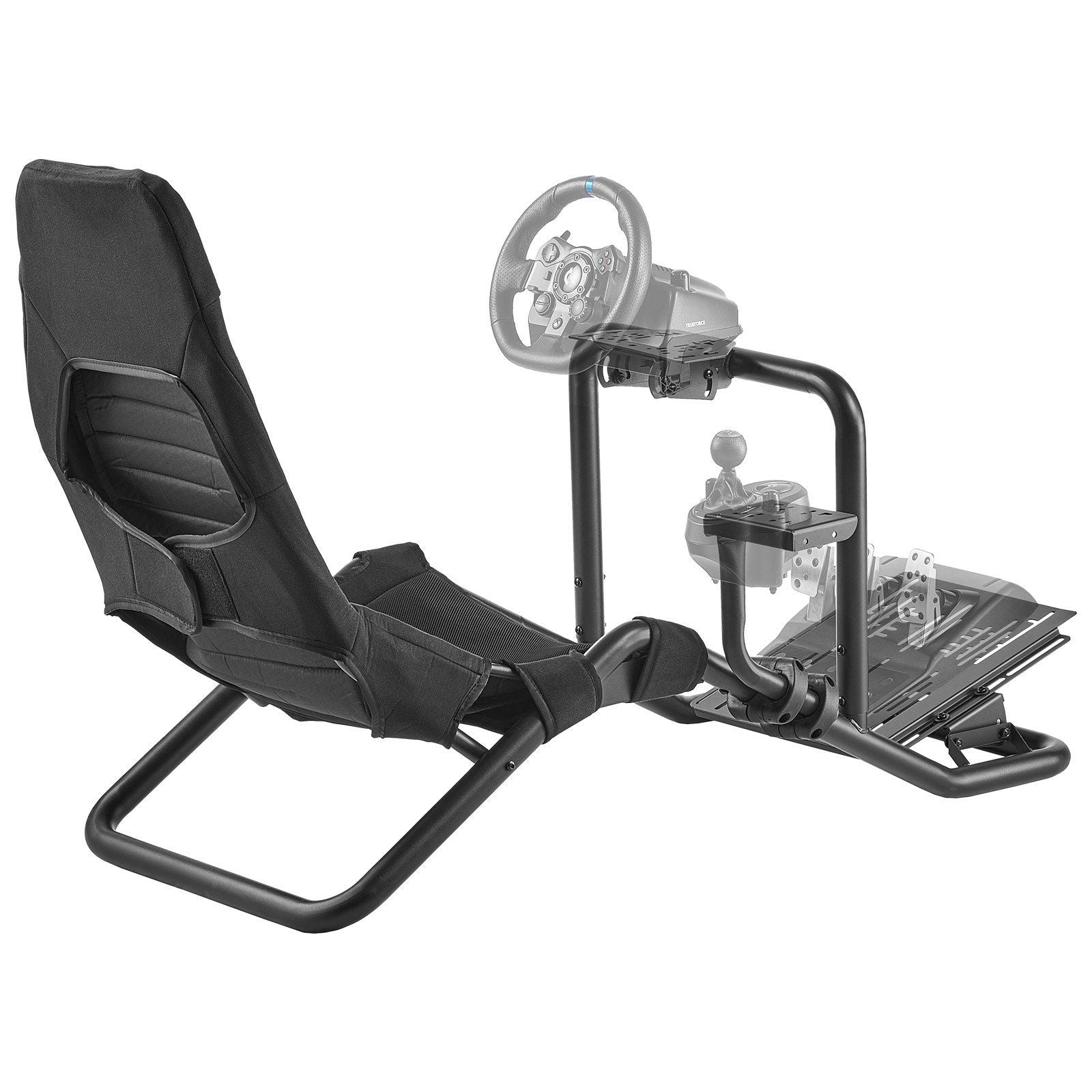 Racing Wheel Stand, Heavy-Duty Integrated Simulator Cockpit Steering Stand, Fit Logitech V952-ZXZCYTSCGBKZA2NPX001V0