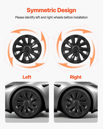 Hubcaps Wheel Covers for 2017-2023 Tesla Model 3, 18 Inch Set of 4 Wheel Rim Cover Hubcaps OEM Style V952-ZYLGGYGH4JTT0GYKX001V0