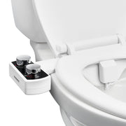 Bidet Attachment for Toilet, Non-Electric Bidet Toilet Seat Attachment - Dual Retractable Nozzles, Adjustable V952-ZYPZQJPZLSSPAOWR9001V0