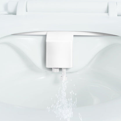 Bidet Attachment for Toilet, Non-Electric Bidet Toilet Seat Attachment - Dual Retractable Nozzles, Adjustable V952-ZYPZQJPZLSSPAOWR9001V0