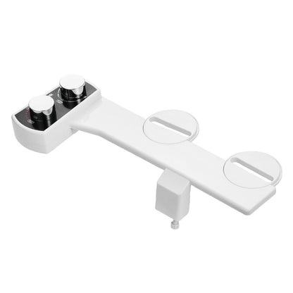 Bidet Attachment for Toilet, Non-Electric Bidet Toilet Seat Attachment - Dual Retractable Nozzles, Adjustable V952-ZYPZQJPZLSSPAOWR9001V0