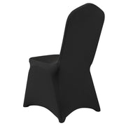 50 PCS Black Chair Covers Polyester Spandex Stretch Wedding Party Banquet V952-ZYT50PCSHSGXYT001V0