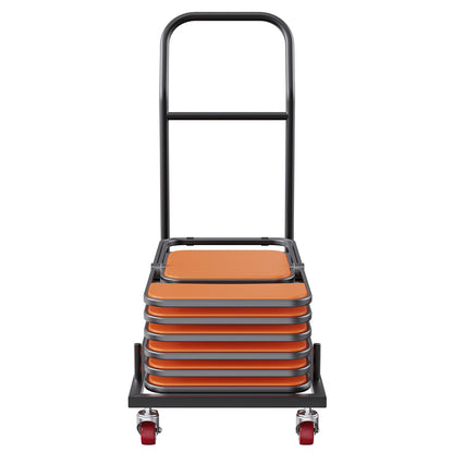 12 Chairs Folding Chair Storage Dolly Folding Chairs Rack Heavy Duty Iron V952-ZYTC203943YCTIW6PV0
