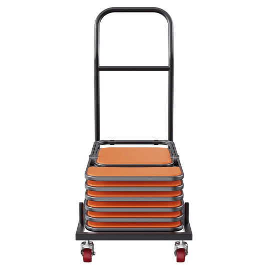 12 Chairs Folding Chair Storage Dolly Folding Chairs Rack Heavy Duty Iron V952-ZYTC203943YCTIW6PV0