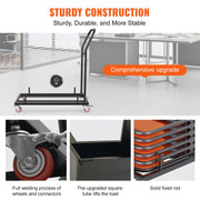 12 Chairs Folding Chair Storage Dolly Folding Chairs Rack Heavy Duty Iron V952-ZYTC203943YCTIW6PV0