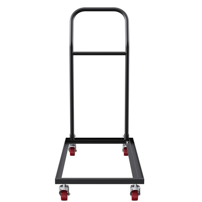 Folding Chair Dolly, Iron Commercial Cart with 12 Chairs Capacity, Folding Chairs Rack Trolley with 4 V952-ZYTC422136YCTP8YBV0