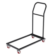 Folding Chair Dolly, Iron Commercial Cart with 12 Chairs Capacity, Folding Chairs Rack Trolley with 4 V952-ZYTC422136YCTP8YBV0