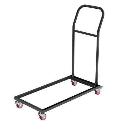 Folding Chair Dolly, Iron Commercial Cart with 12 Chairs Capacity, Folding Chairs Rack Trolley with 4 V952-ZYTC422136YCTP8YBV0