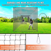 Baseball Batting Netting, Professional Softball Baseball Batting Hitting Training Net, Practice Portable V952-ZYW55YC000000XQ1FV0
