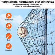 Baseball Batting Netting, Professional Softball Baseball Batting Hitting Training Net, Practice Portable V952-ZYW70YC00000EYEXCV0