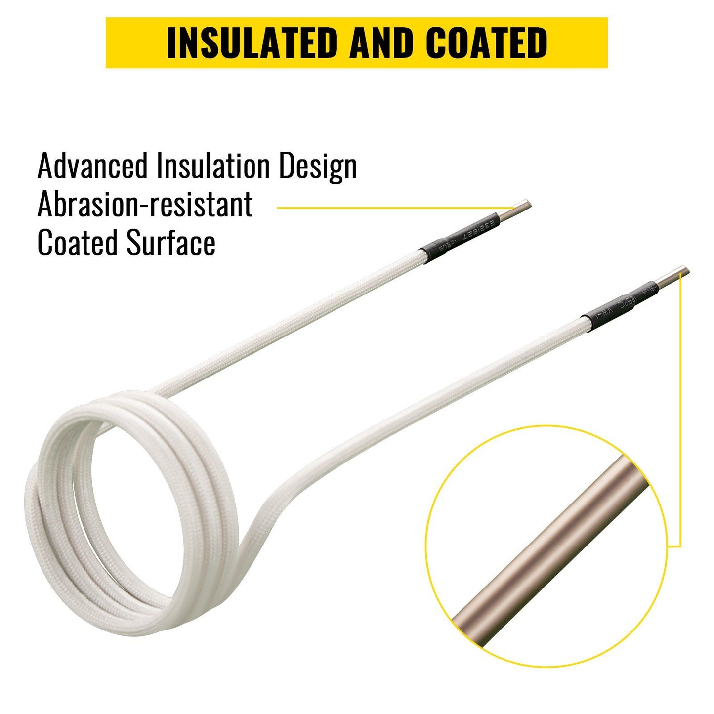 Induction Heater Inductor Coil Kits, Magnetic Mini Induction Heater Kit, Flameless Heat Accessories 8pcs, V952-ZYXQJBXQ8PC62C10LV0